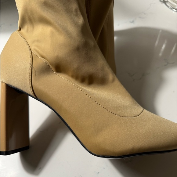 Zara Stretch Fabric Boot - Picture 4 of 11